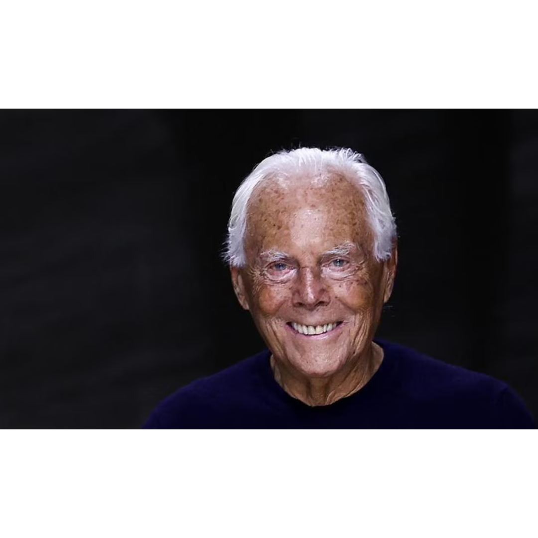 Giorgio Armani: “Altri due o tre anni poi mi ritiro. Il mio rimpianto? Non aver avuto figli”