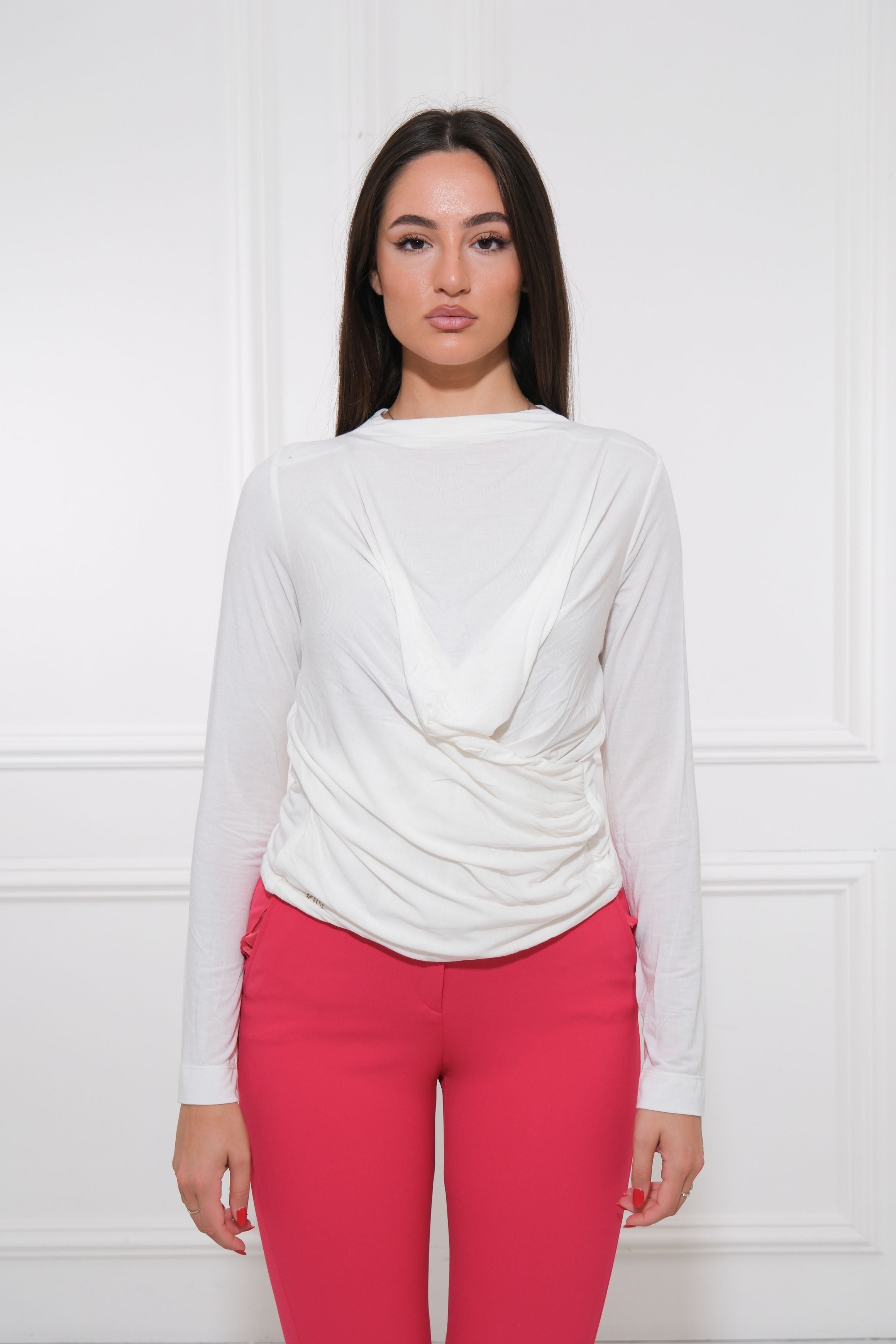 BLUSA DRAPPEGGIO NENETTE