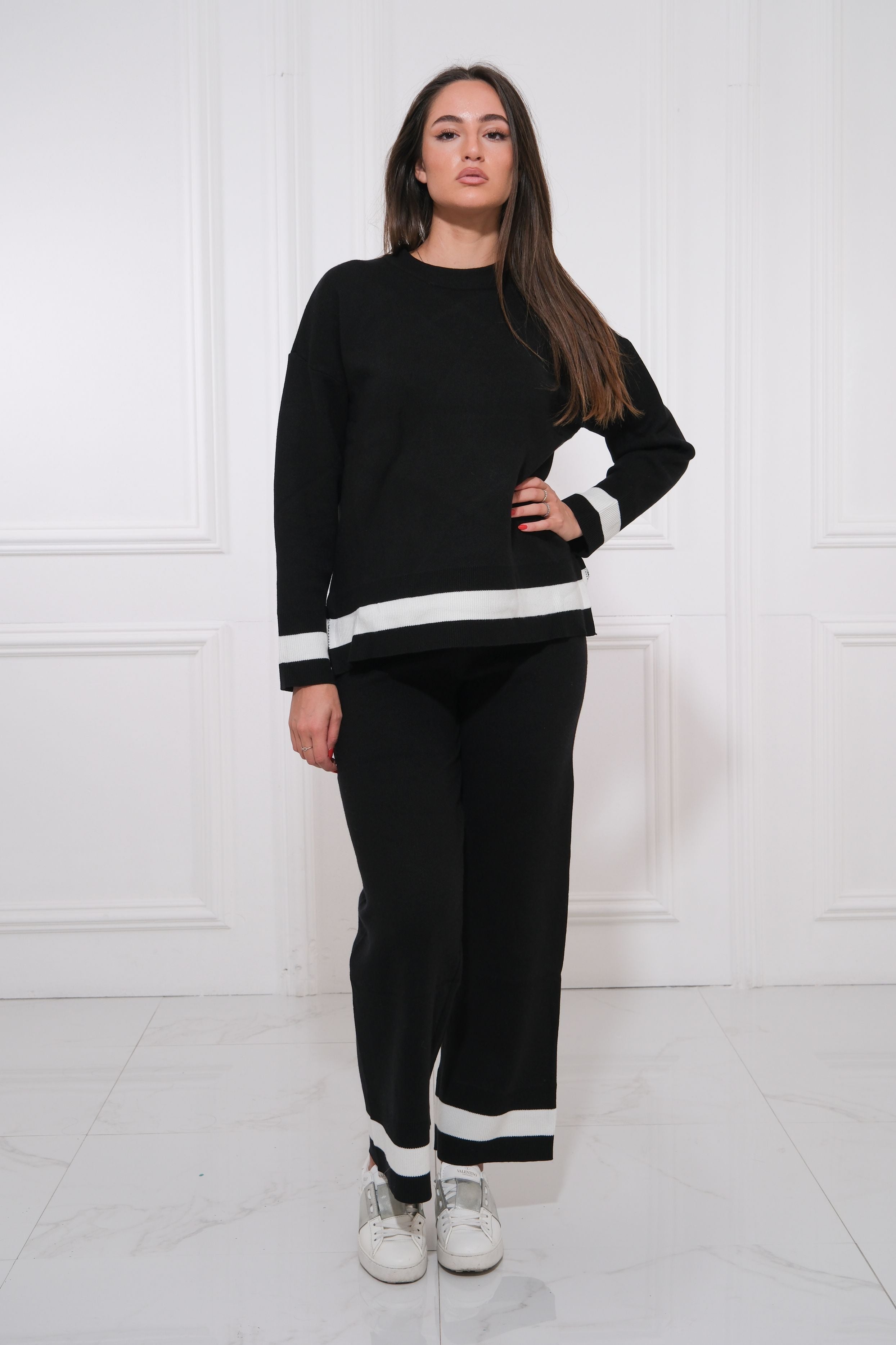 COORDINATO CON MAGLIA OVER GIROCOLLO PRUEBAME