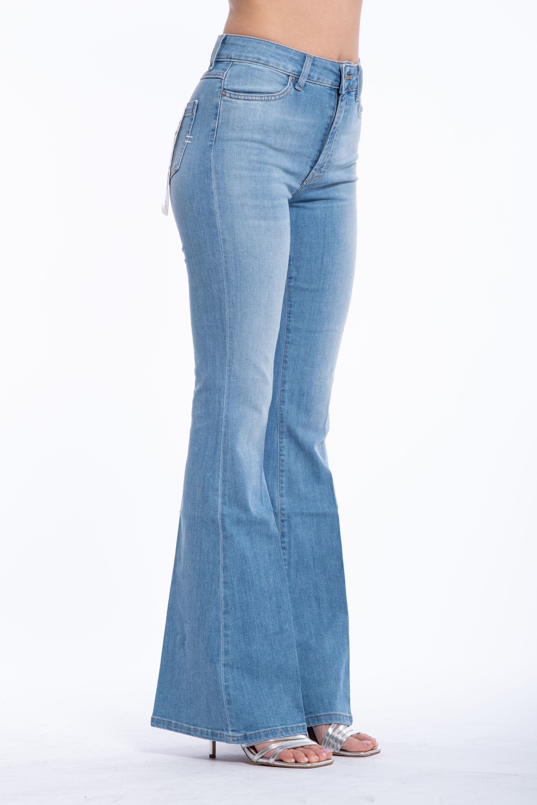 JEANS ZAMPA CHIARO VICOLO