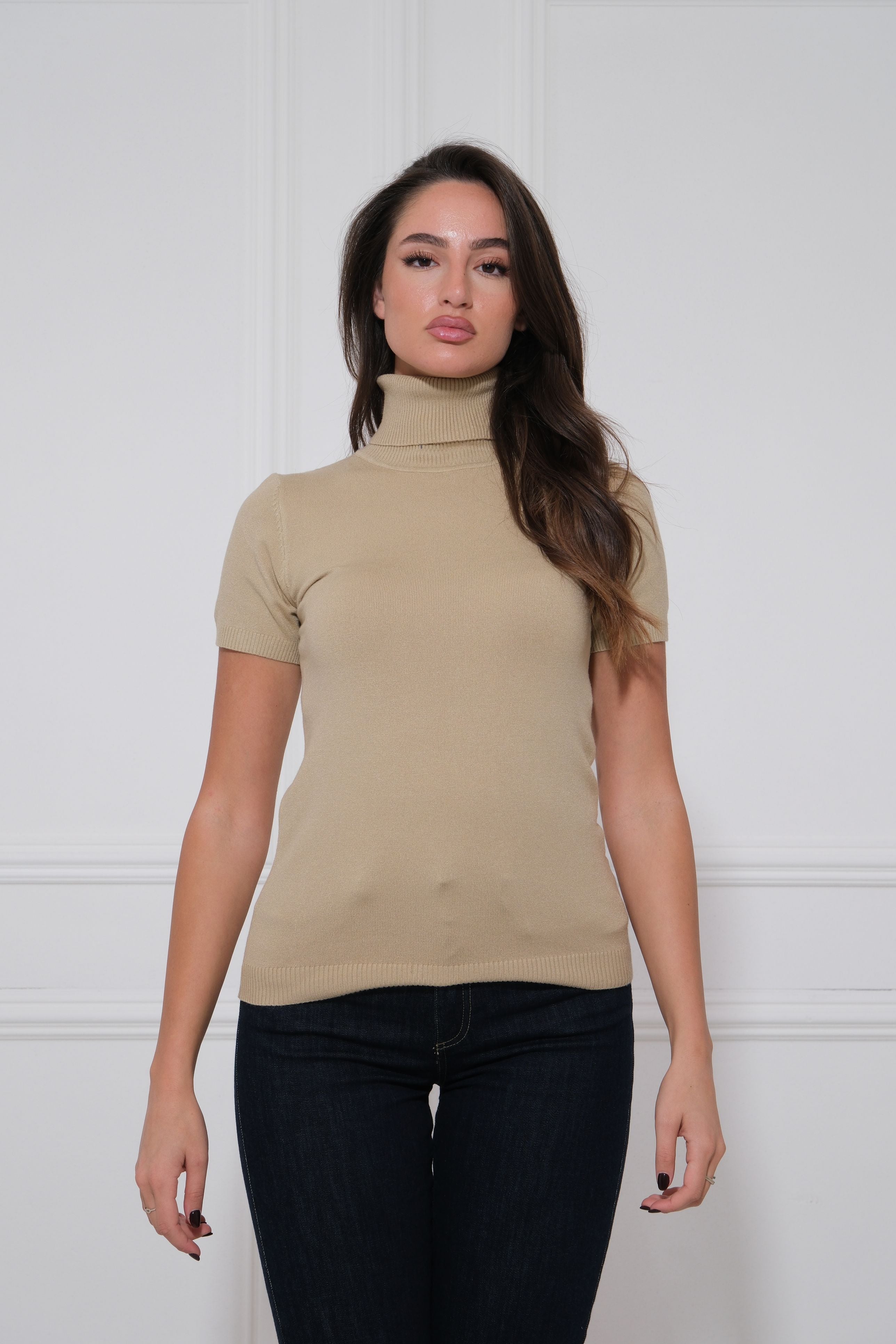 MAGLIA COLLO ALTO MANICA CORTA PRUEBAME