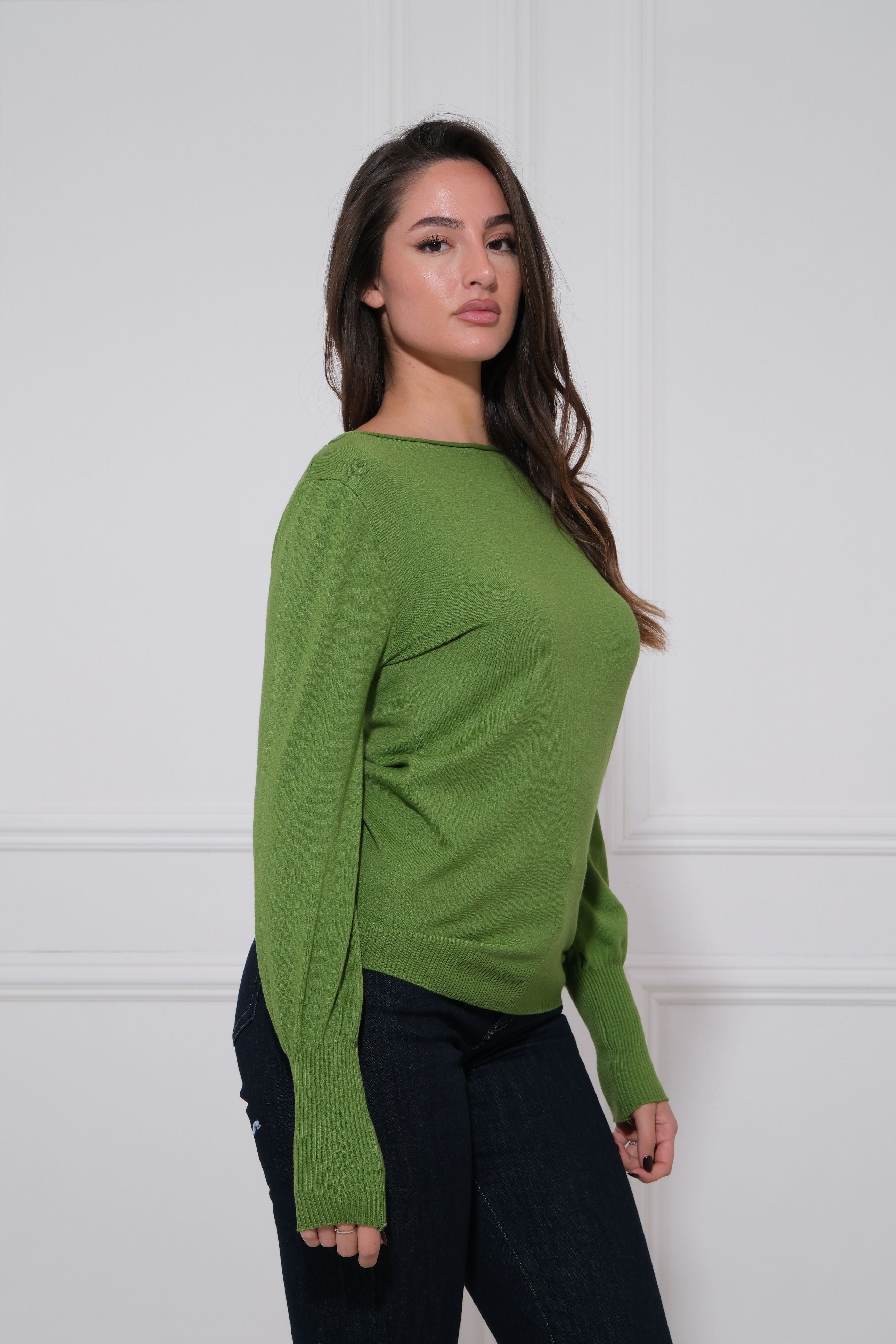 MAGLIA SCOLLO AMPIO PRUEBAME