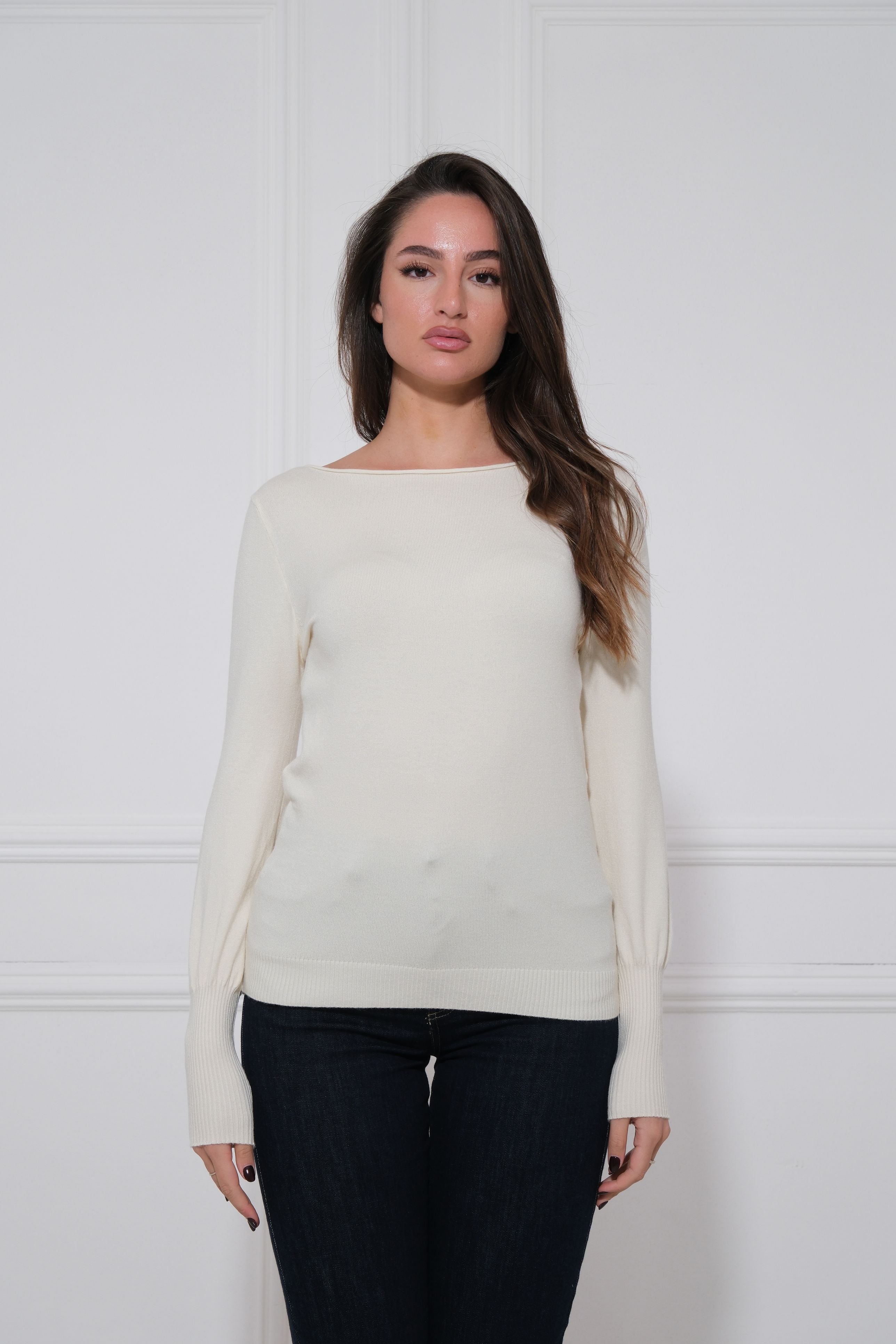 MAGLIA SCOLLO AMPIO PRUEBAME