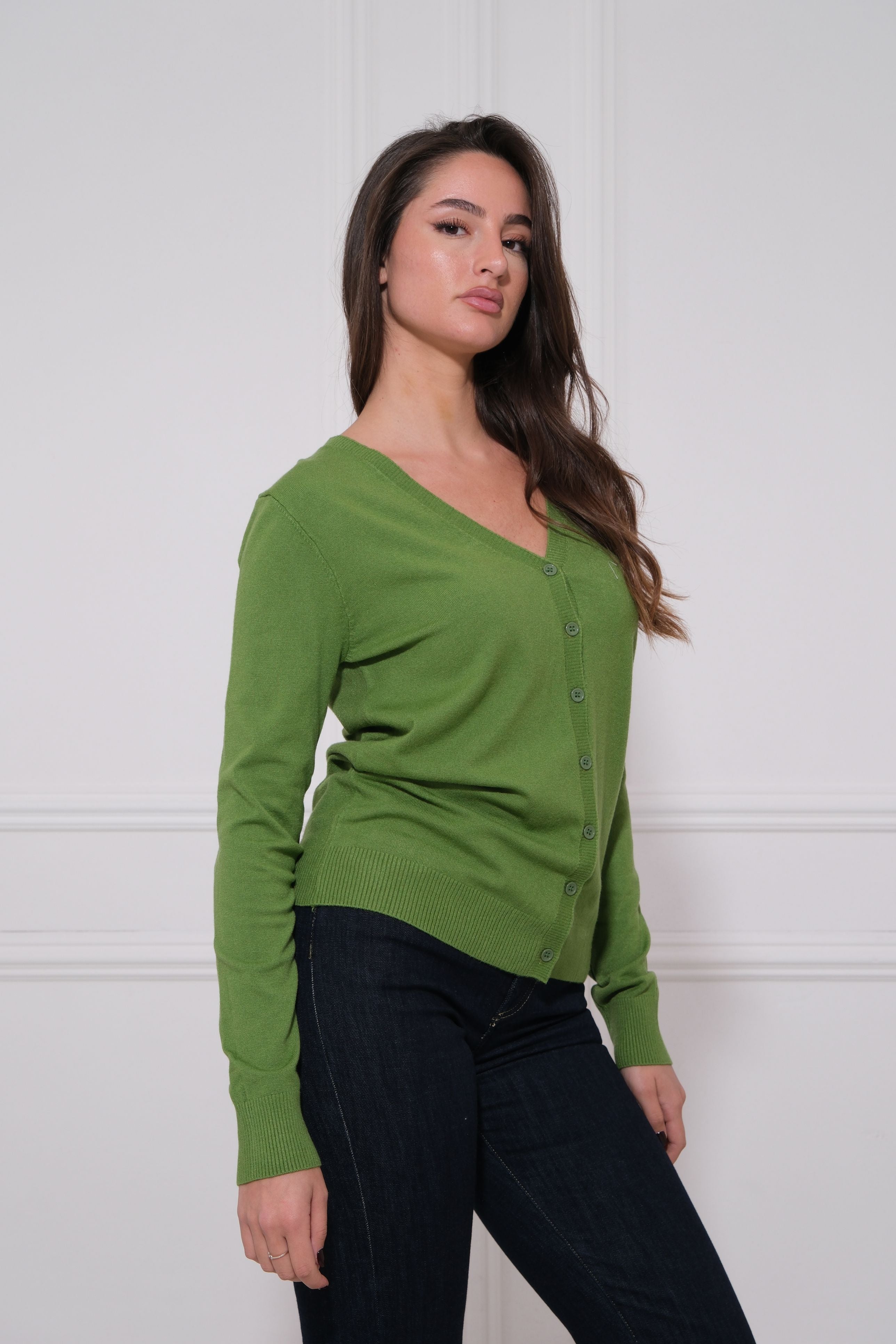 CARDIGAN CORTO CON BOTTONI PRUEBAME