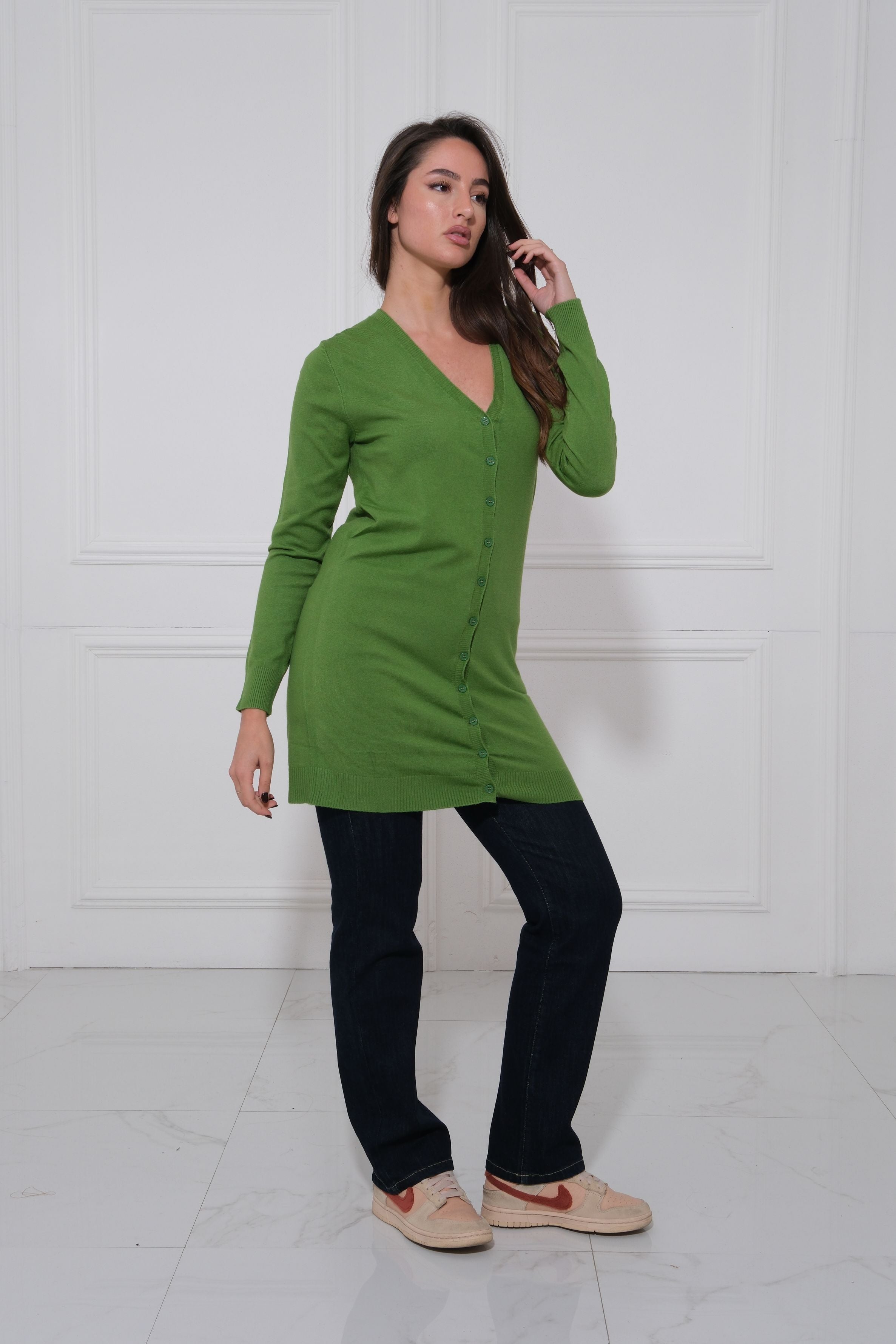 CARDIGAN LUNGO CON BOTTONI PRUEBAME