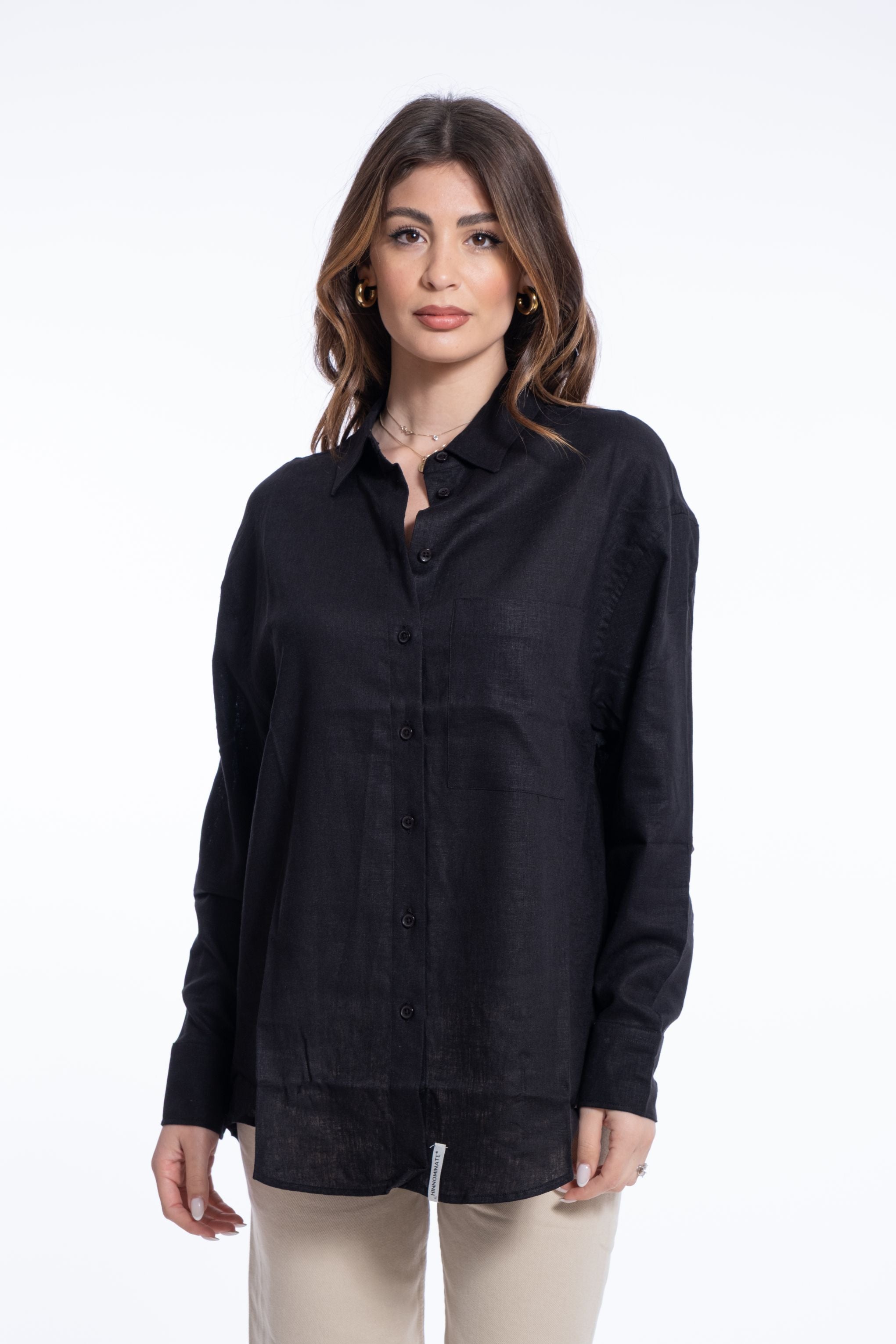 CAMICIA IN LINO HINNOMINATE