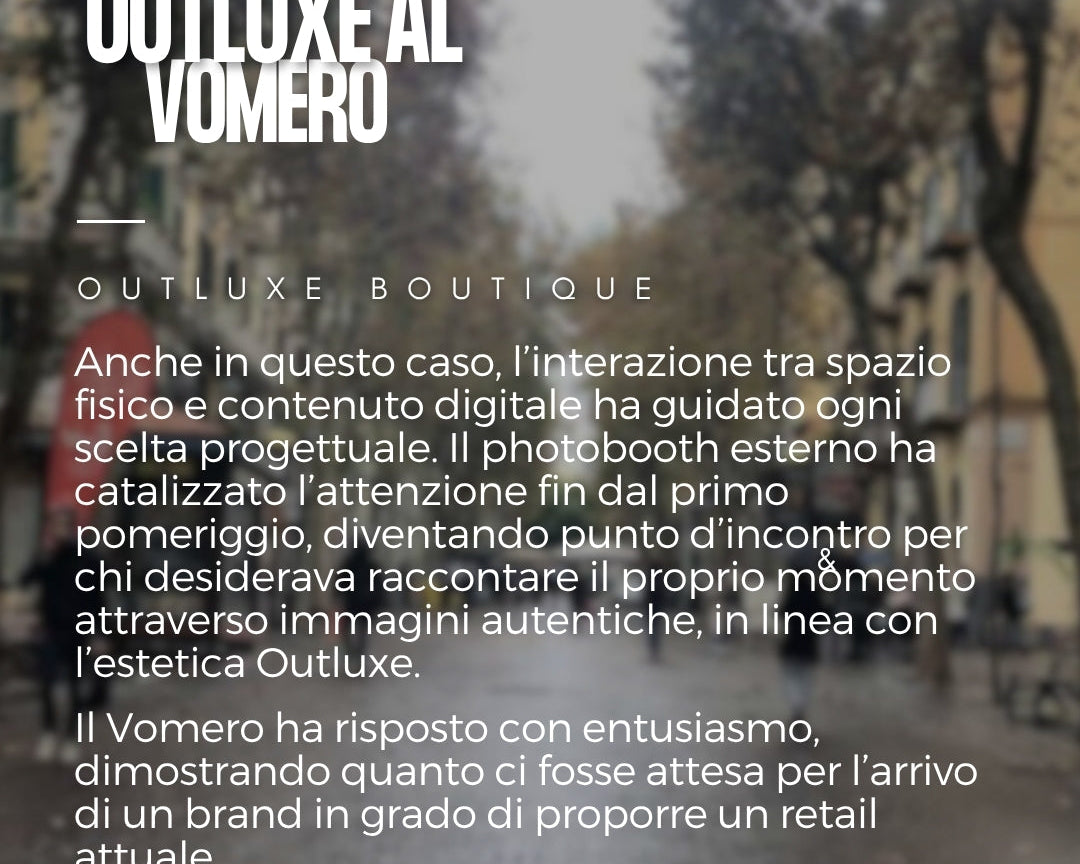 Outluxe al Vomero: eleganza e contemporaneità nella seconda apertura napoletana