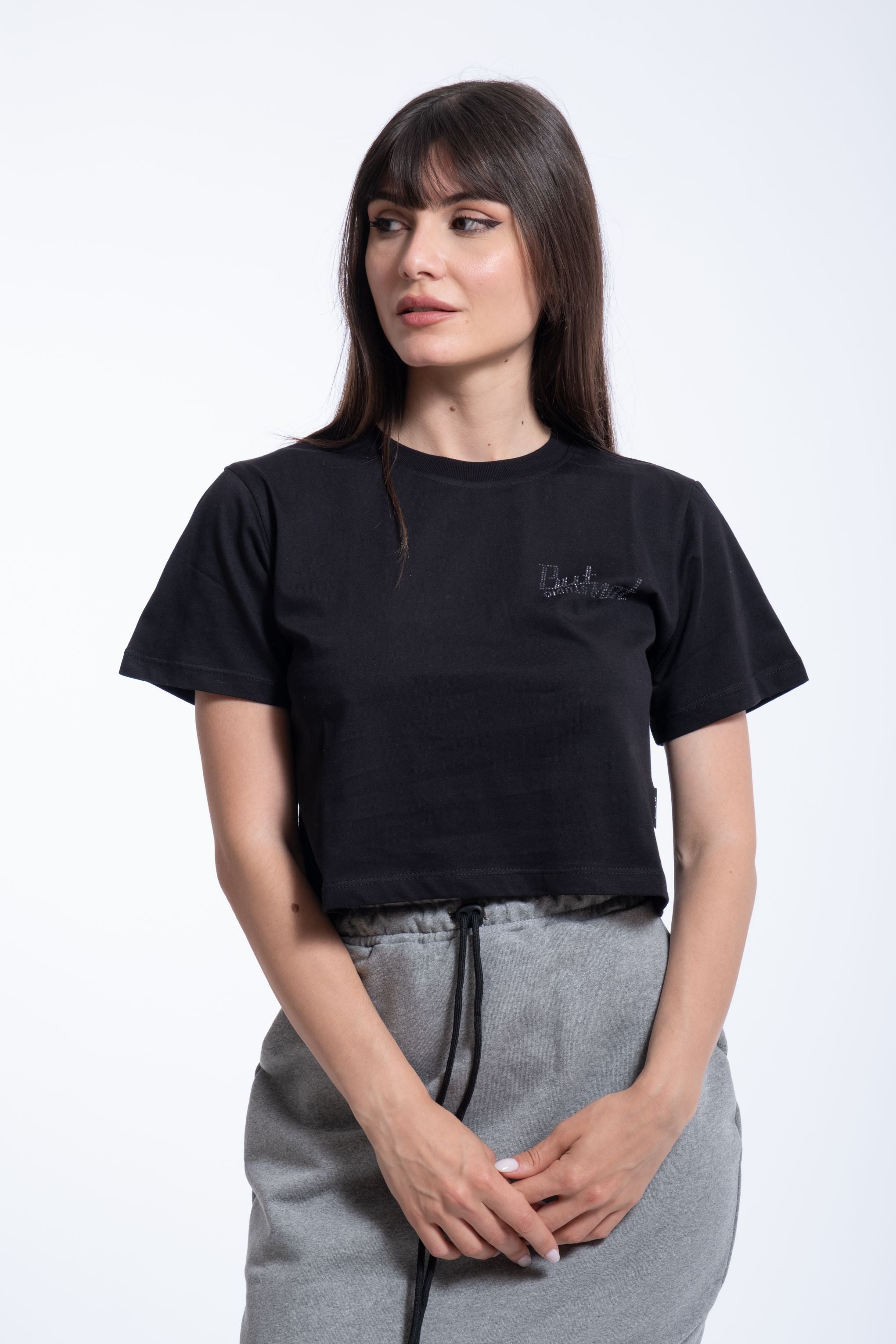 T-SHIRT CROP BUT NOT STUDIO