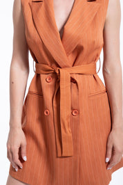 ABITO BLAZER GESSATO PINK MOOD