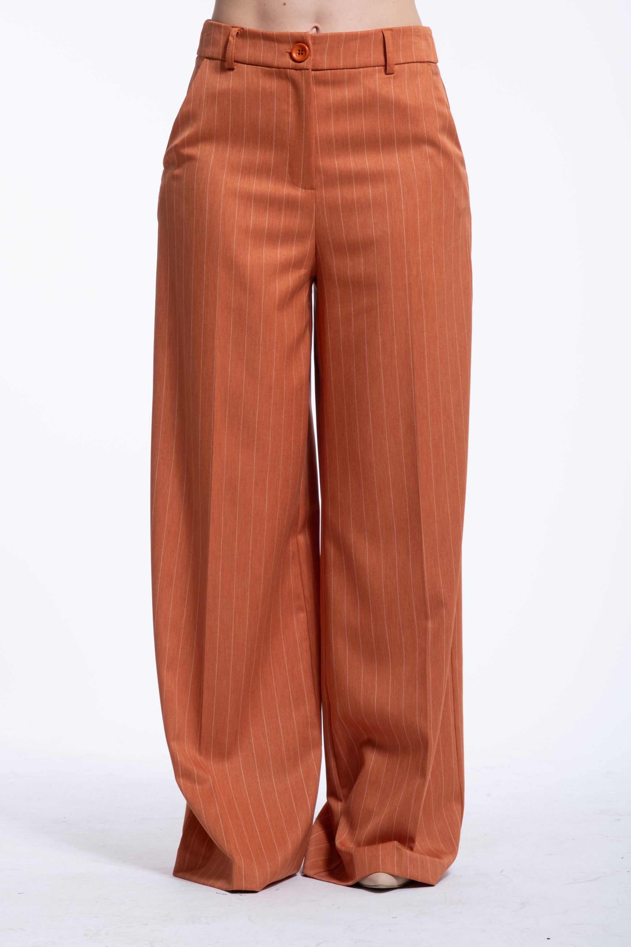 PANTALONE GESSATO   PINK MOOD