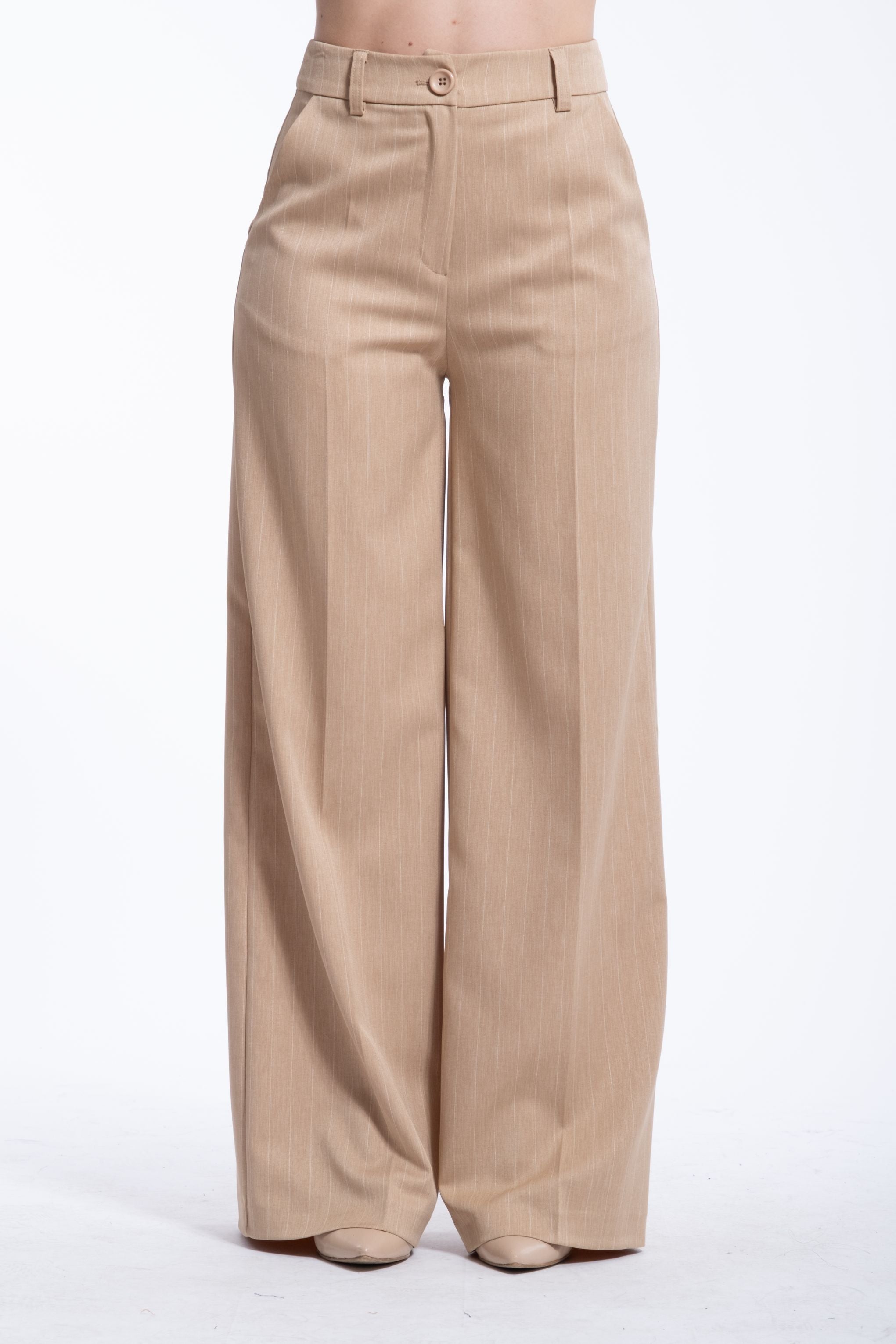 PANTALONE GESSATO   PINK MOOD