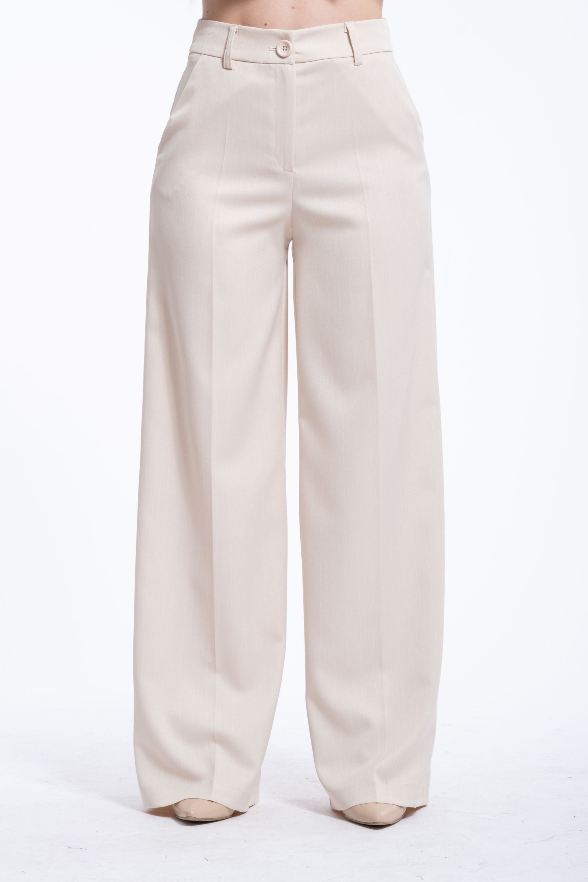 PANTALONE GESSATO   PINK MOOD