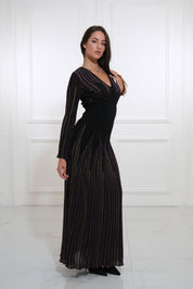 NENETTE LONG KNITTED DRESS