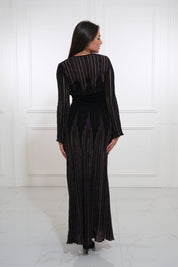 NENETTE LONG KNITTED DRESS