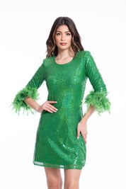ABITO CORTO PAILLETTES JENE