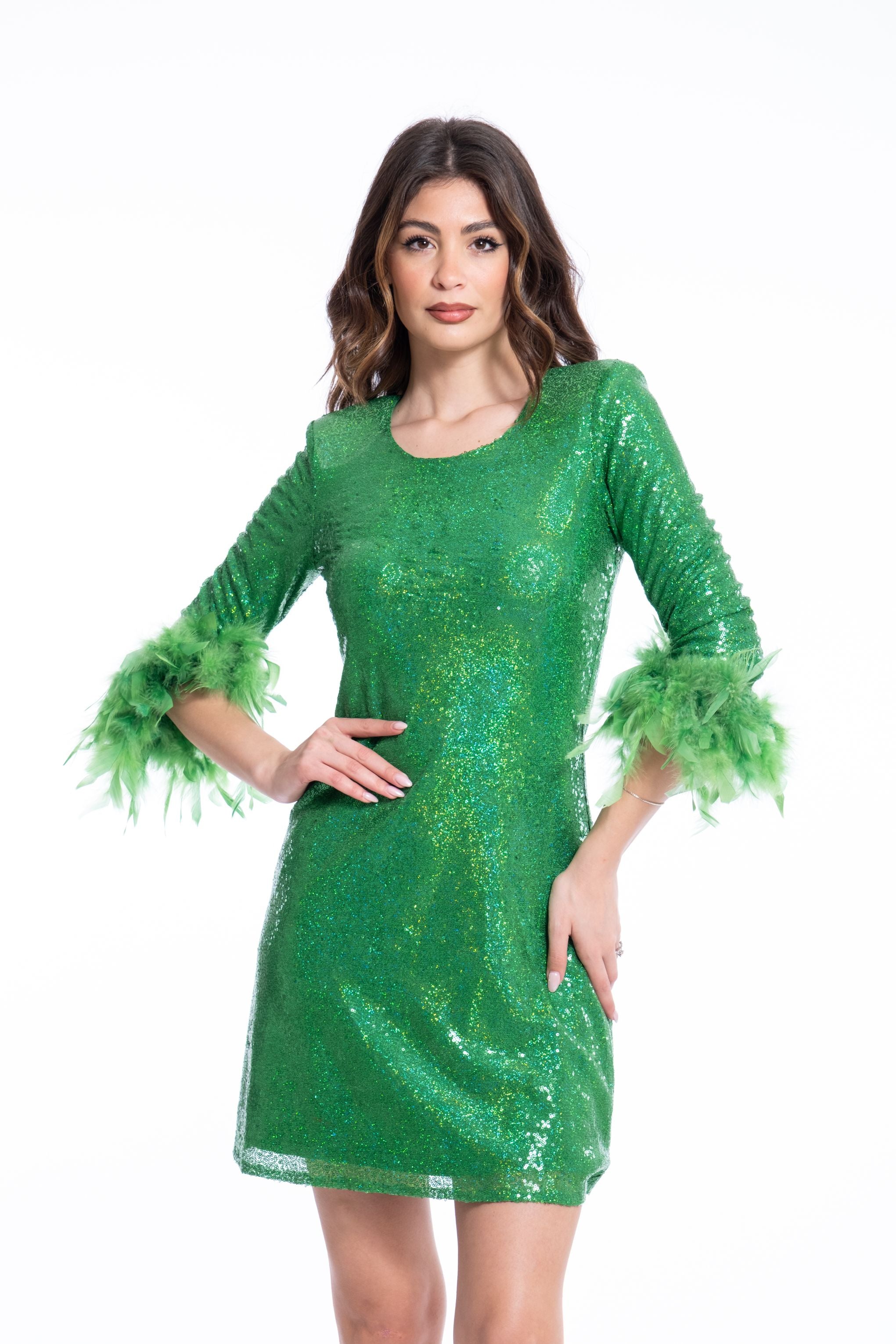 ABITO CORTO PAILLETTES JENE