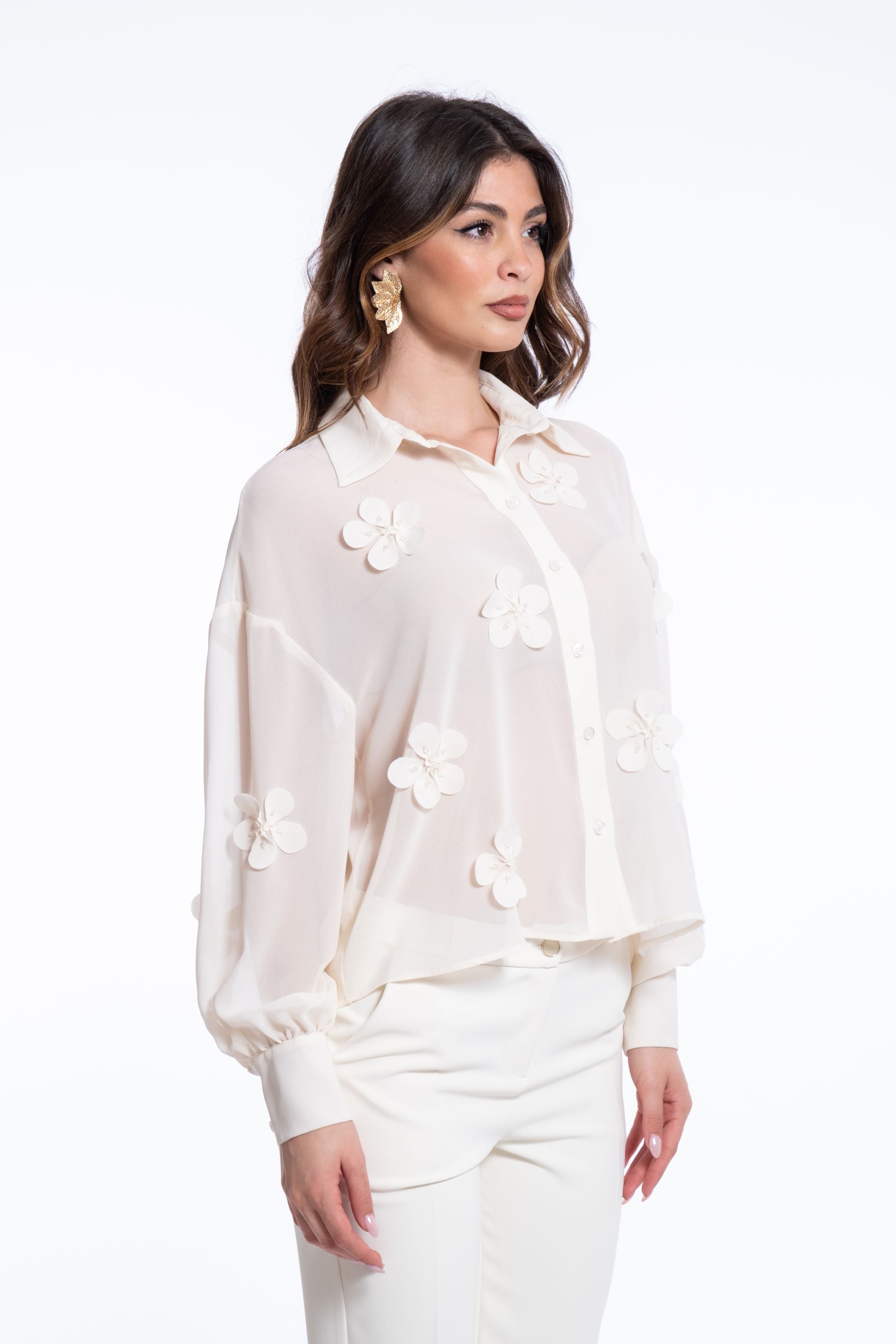 CAMICIA FLOWERS