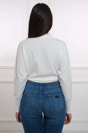 NENETTE CROP KNIT TOP