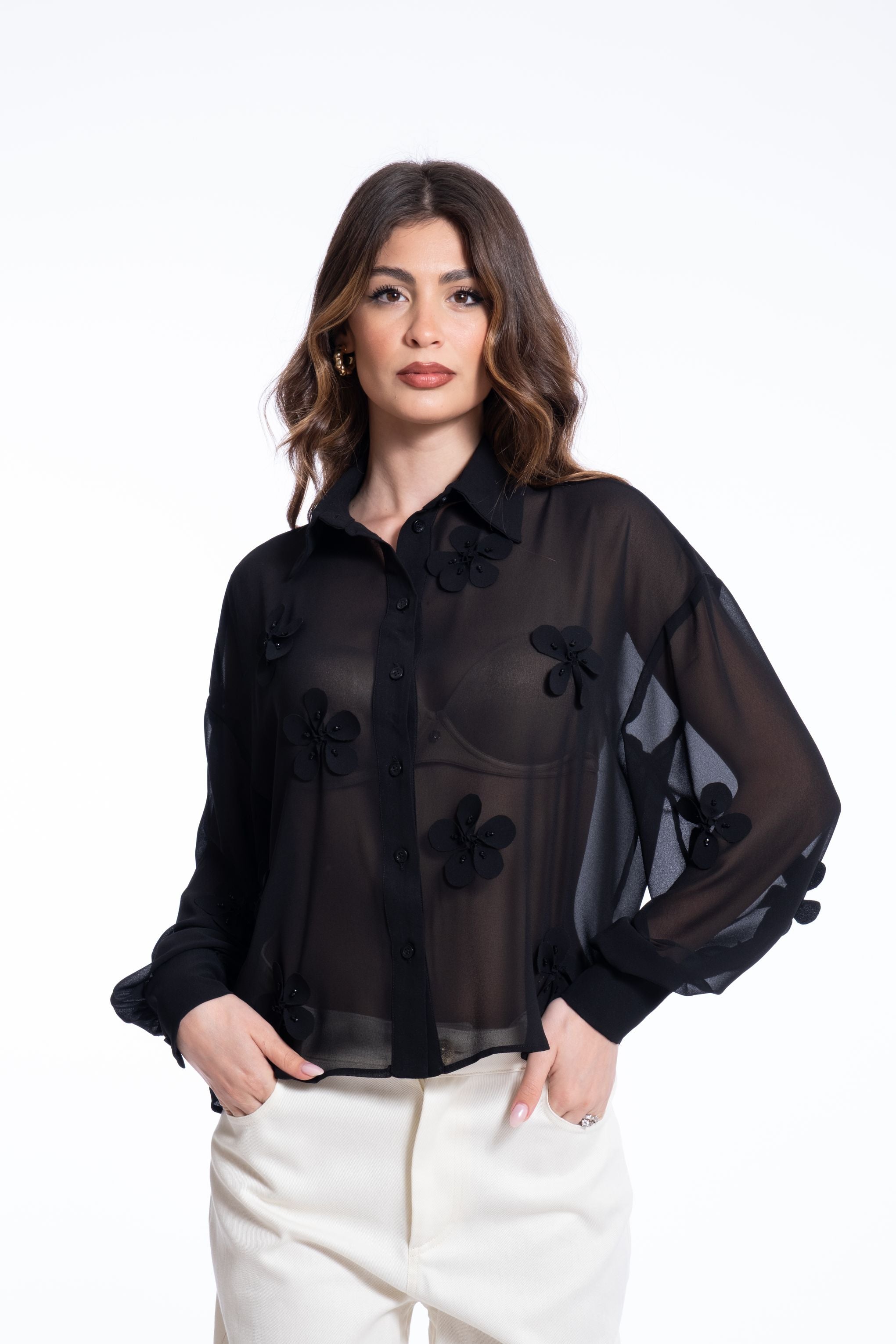 CAMICIA FLOWERS