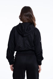 FELPA CON CAPPUCCIO E ZIP HINNOMINATE