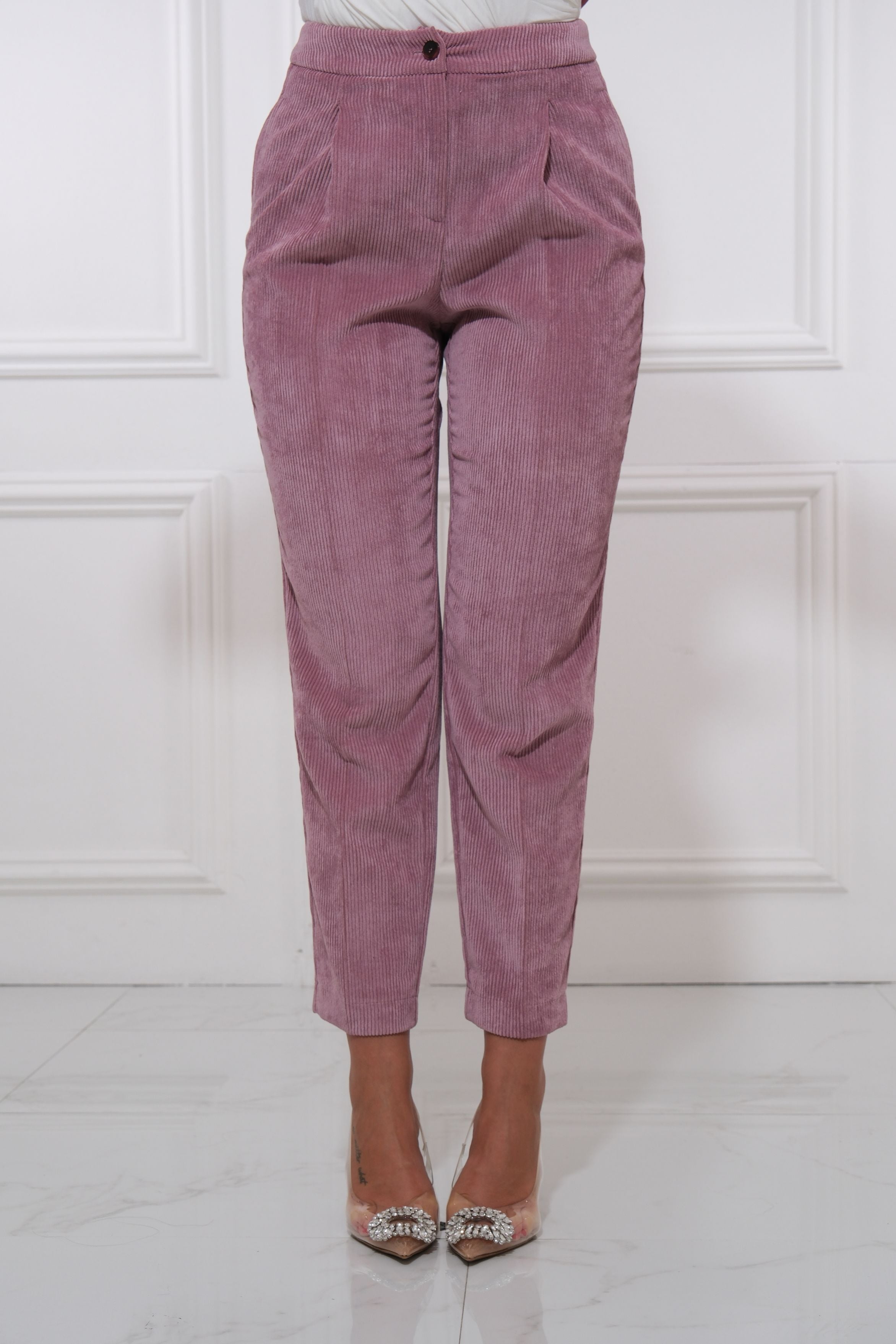 NENETTE VELVET TROUSERS