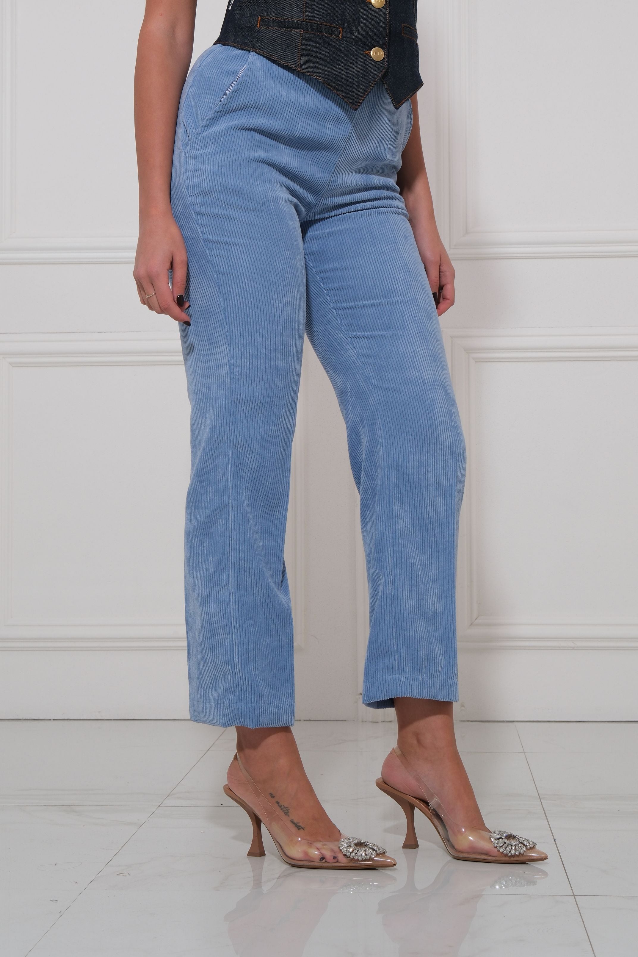 NENETTE VELVET TROUSERS