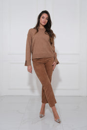 NENETTE VELVET TROUSERS