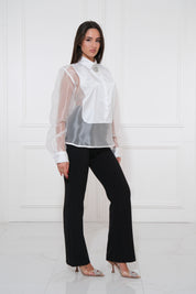 NENETTE FLARED TROUSERS