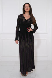 LONG DRESS IN NENETTE KNITTED