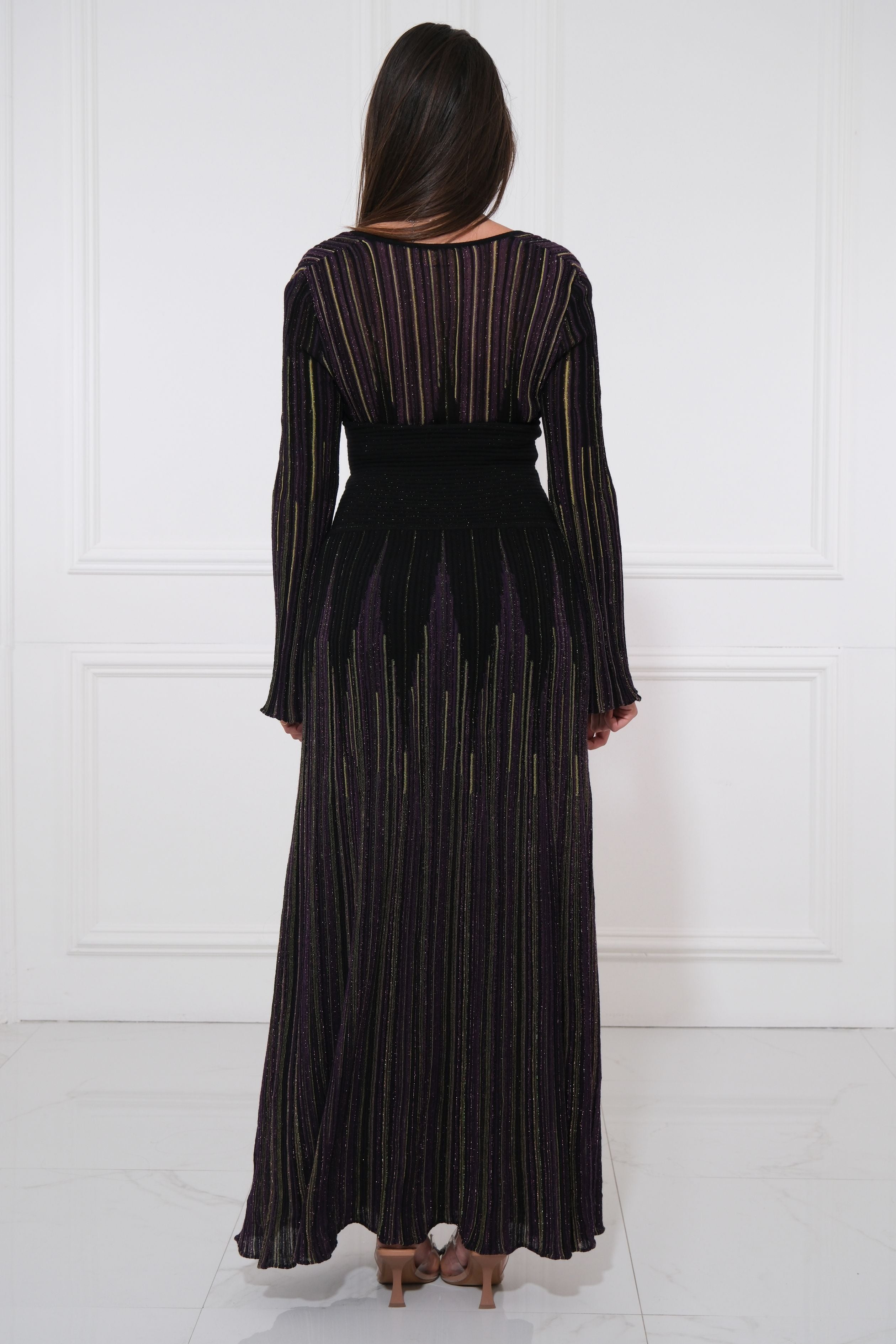 LONG DRESS IN NENETTE KNITTED