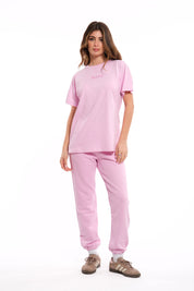PANTALONE IN FELPA DISCLAMER