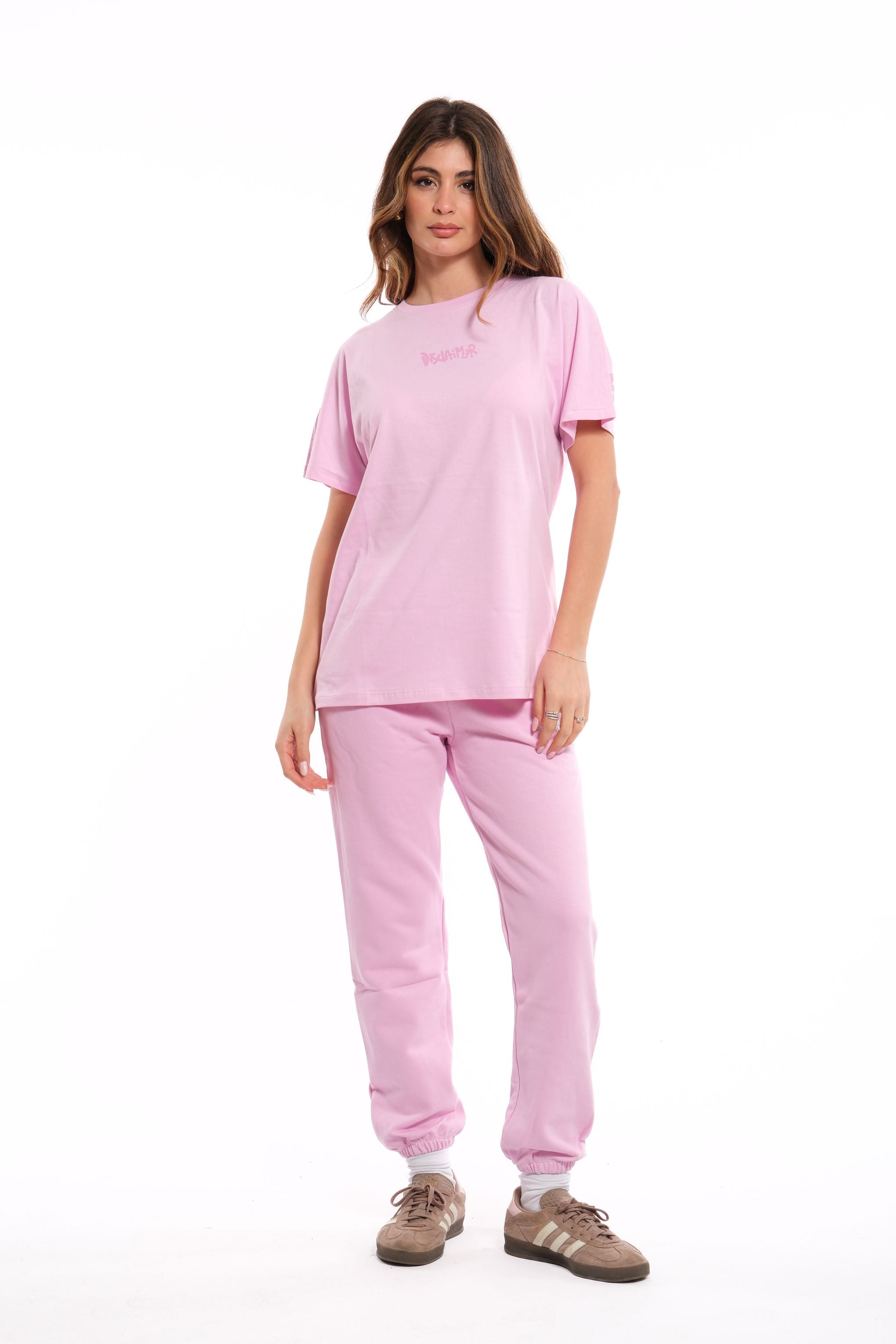 PANTALONE IN FELPA DISCLAMER