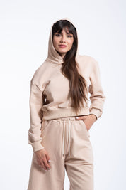 FELPA CROP BUT NOT STUDIO